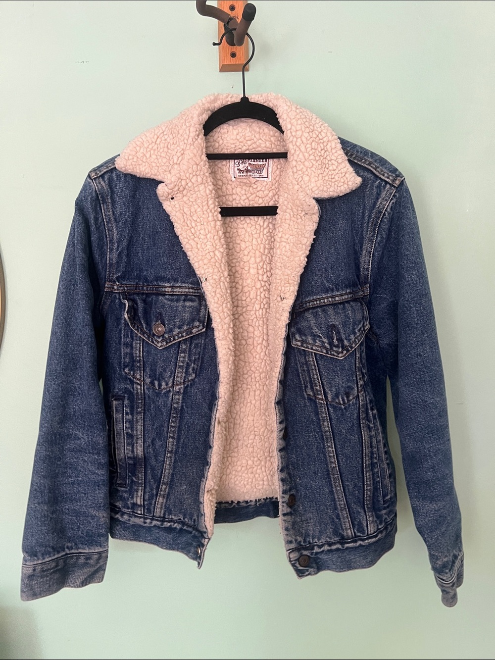 GAP Pioneer Sherpa Lined Jean Jacket